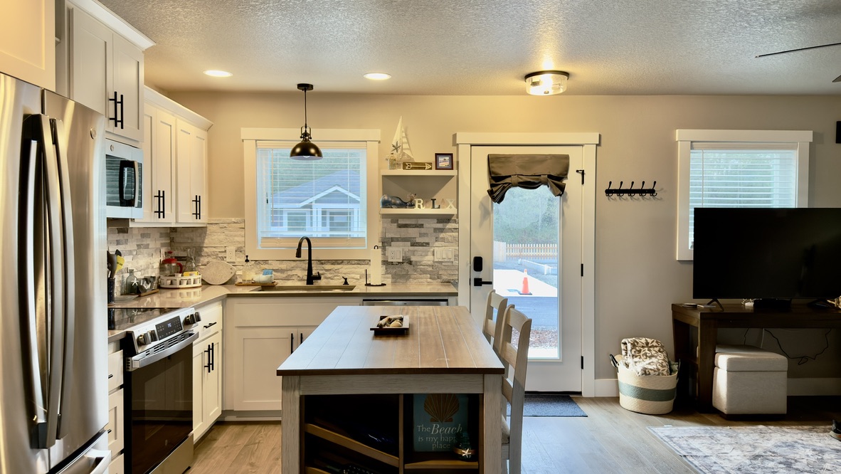 Kitchen at Breeze's Driftwood Inn